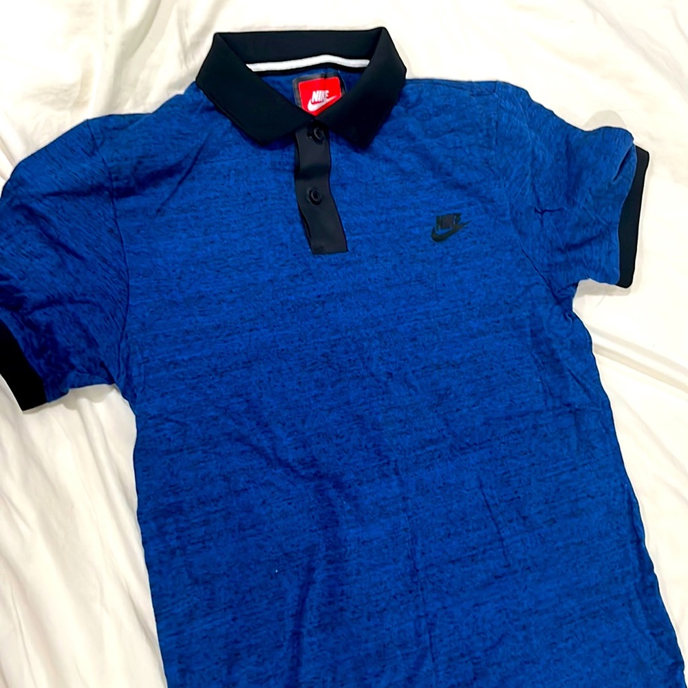 Mens Nike tech collared shirt